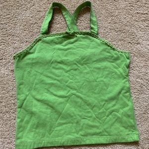 🌼The Children's Place Green Strap Back Tank Top